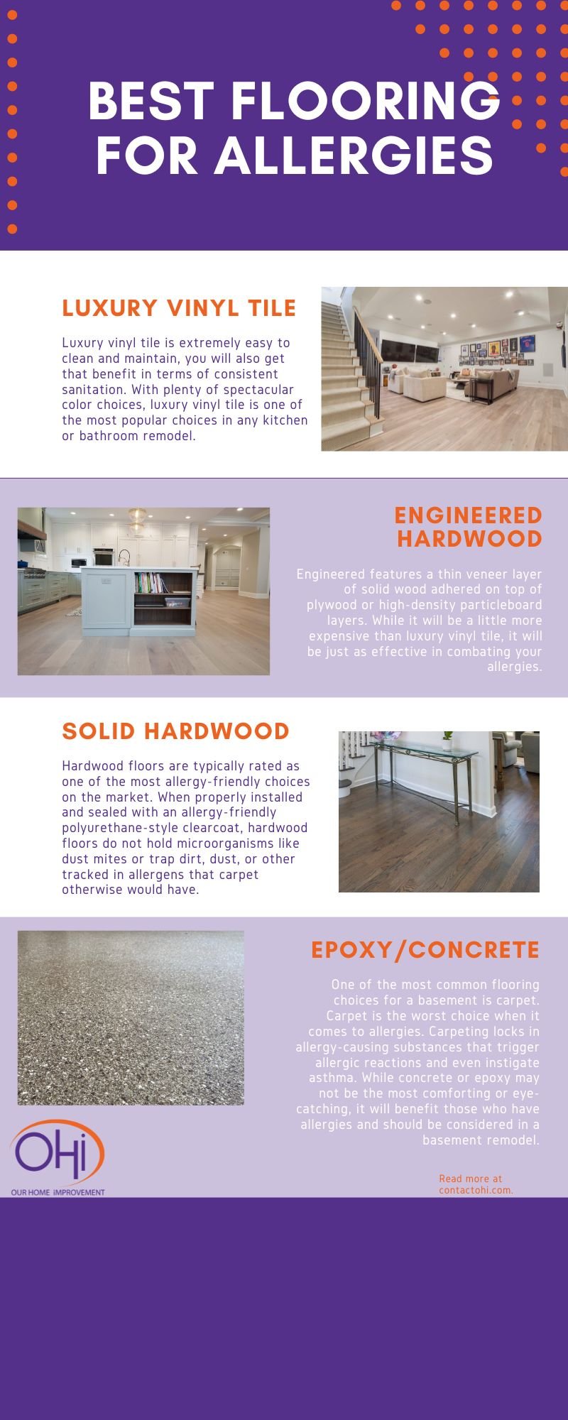 Best Flooring Options if You Have Allergies